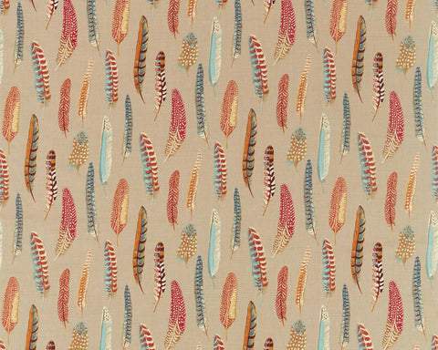 Sanderson Lismore Teal/Russet