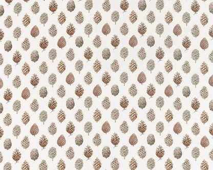 Sanderson Pine Cones Briarwood/Cream