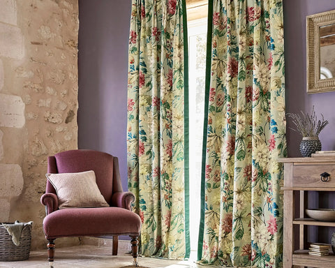Sanderson Dahlia & Rosehip Briarwood/Russet