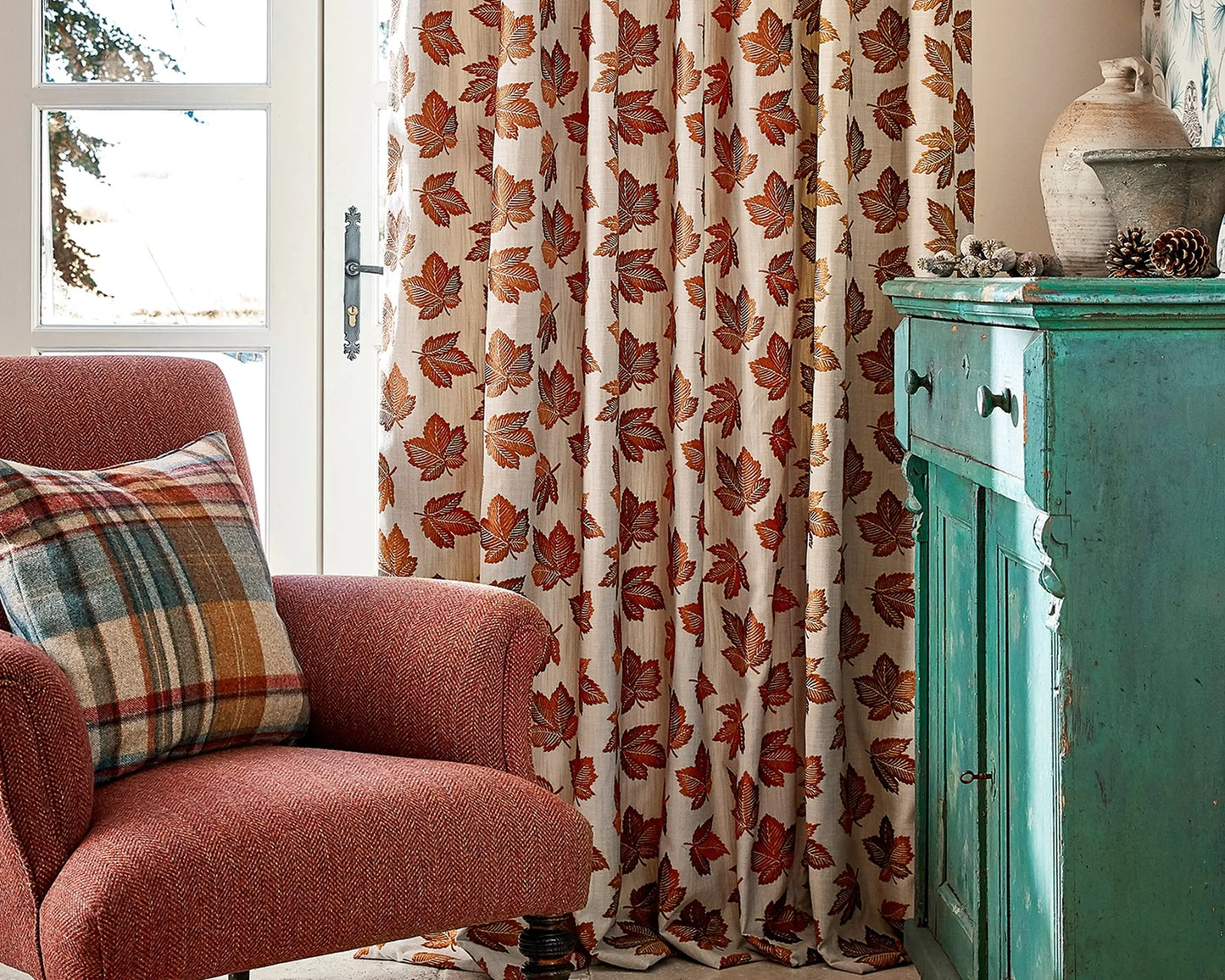 Sanderson Flannery Fig/Copper