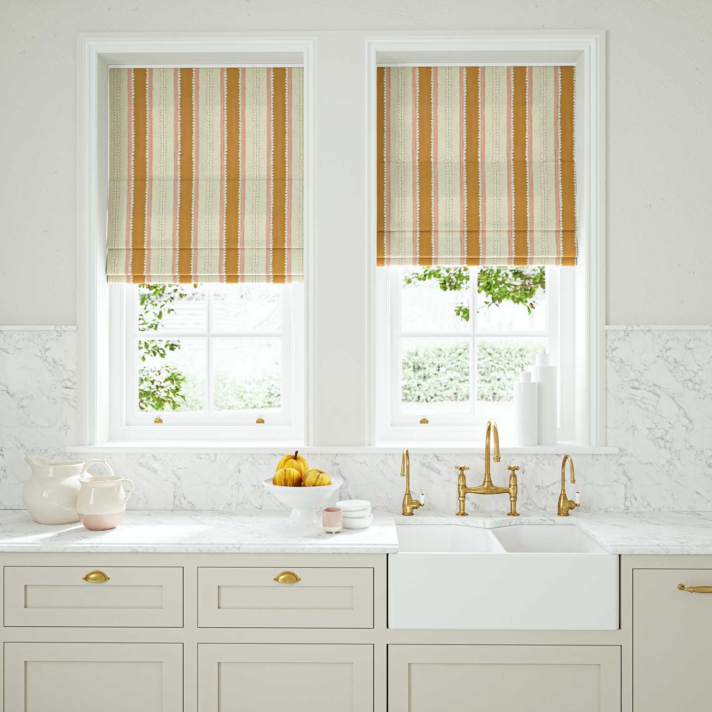 Linwood Dimity Fudge