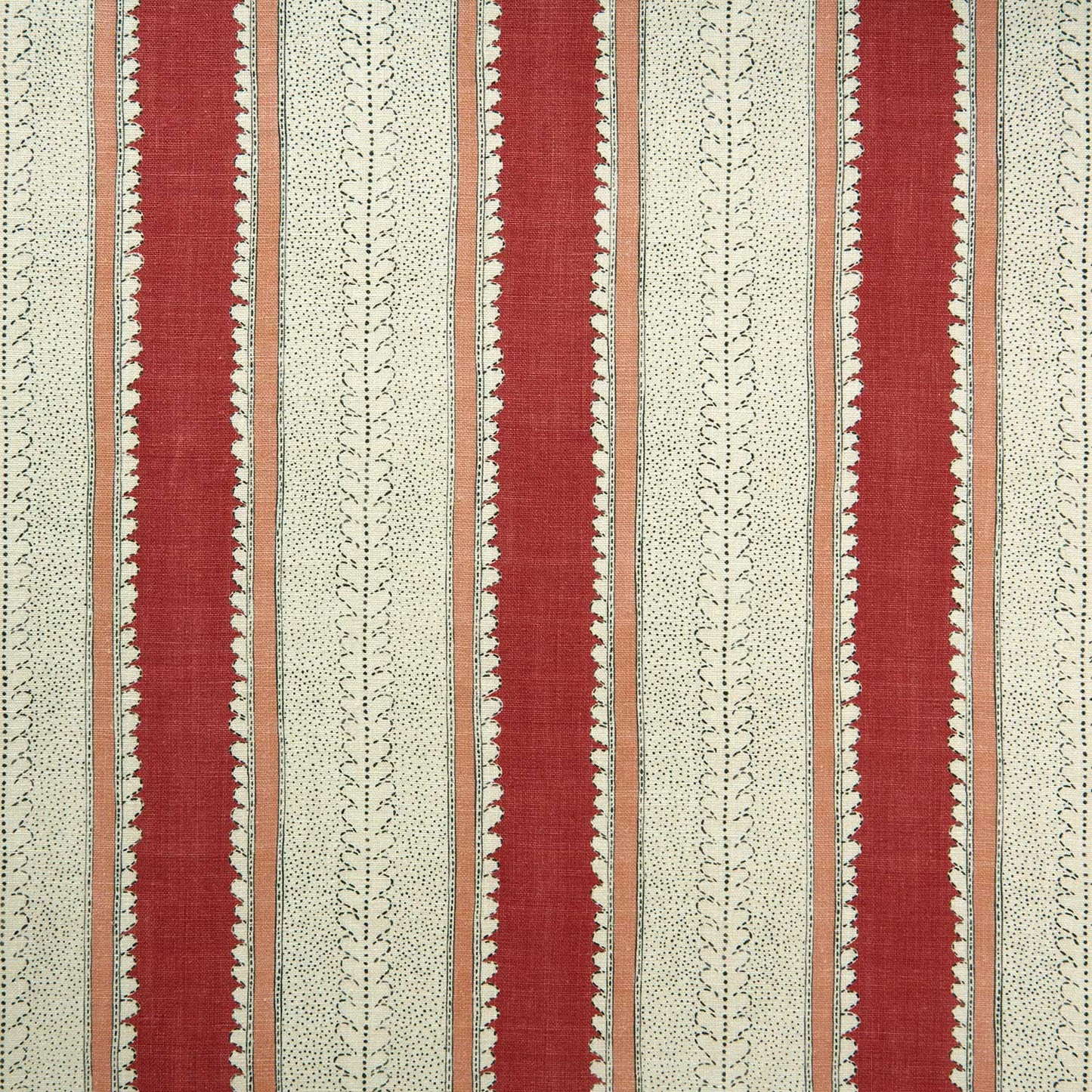 Linwood Dimity Pomegranate