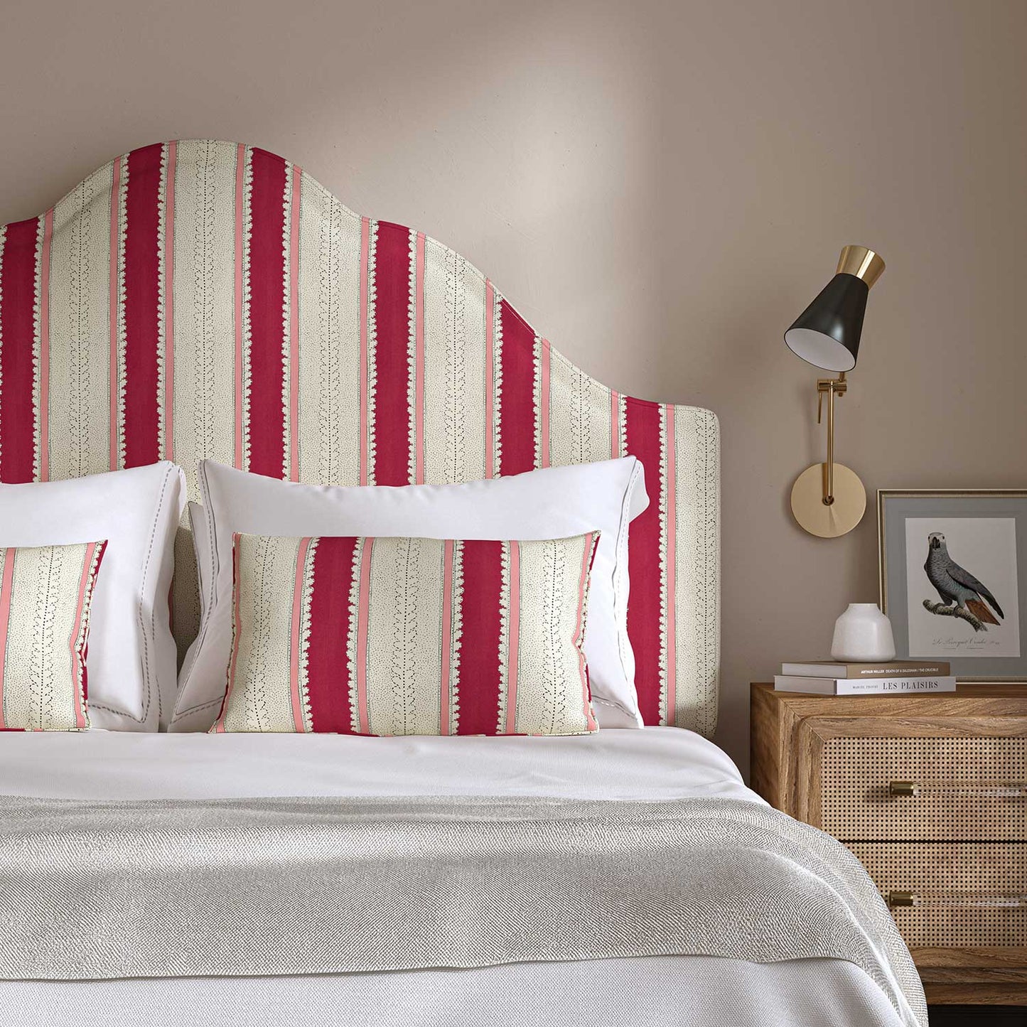 Linwood Dimity Dragon Fruit