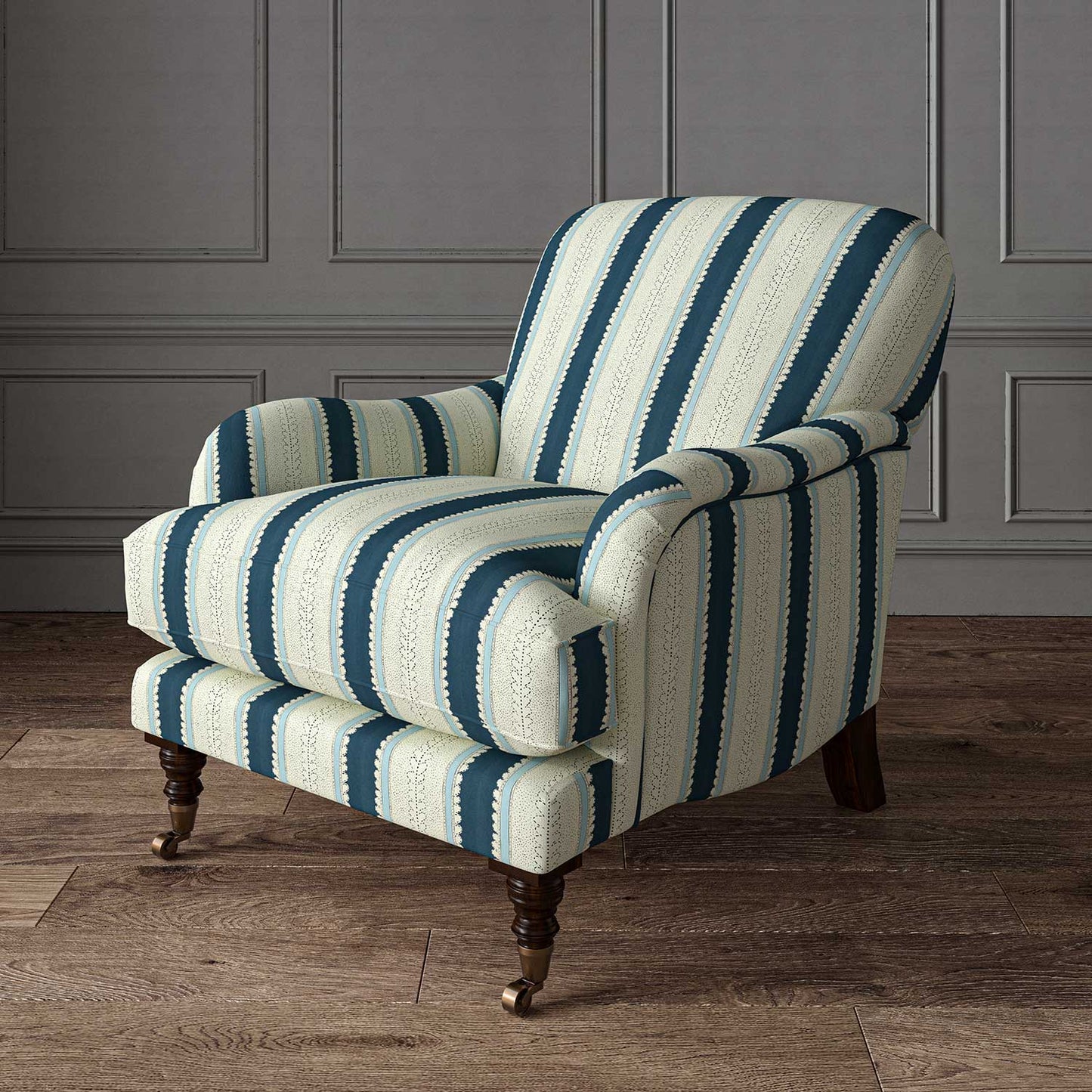 Linwood Dimity Indigo