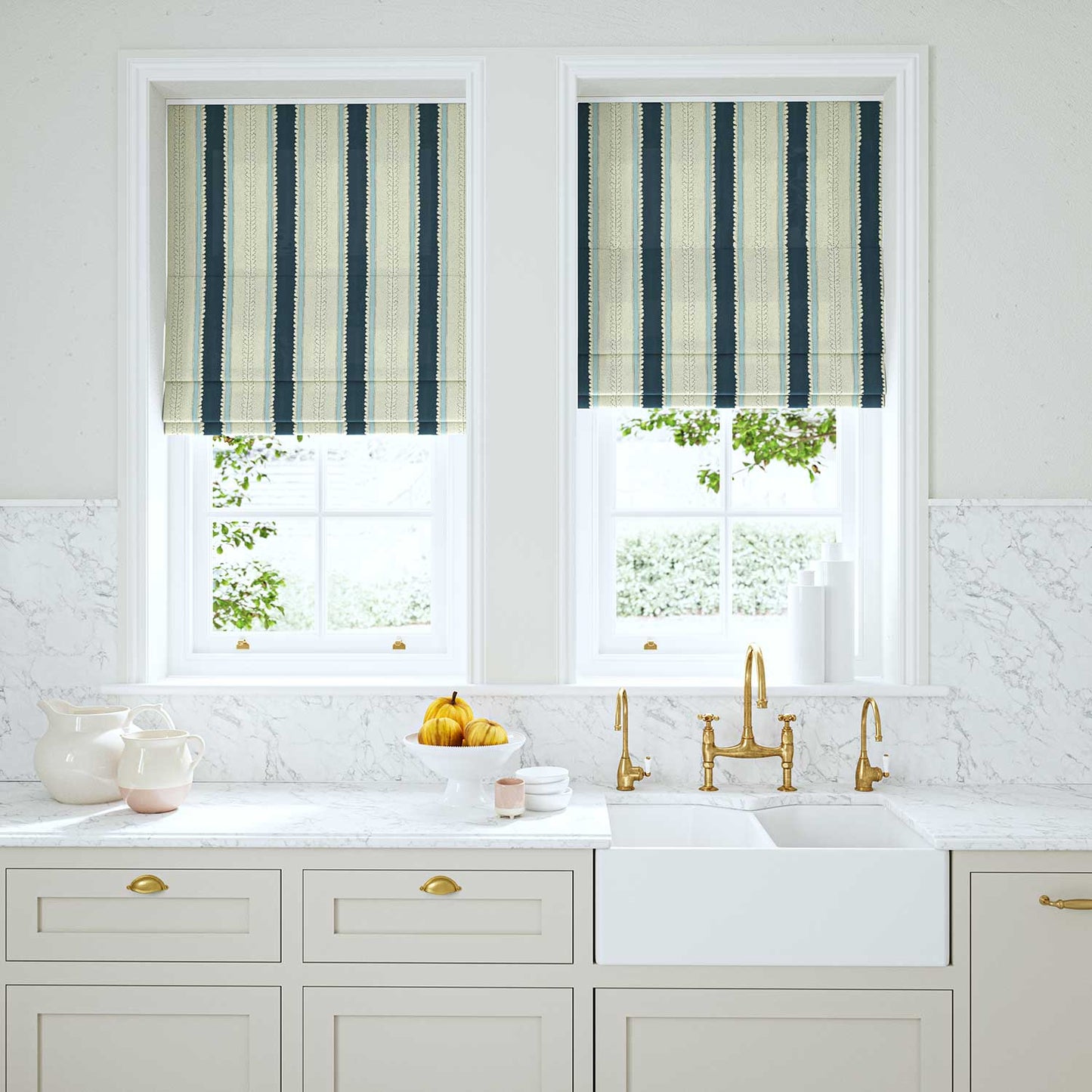 Linwood Dimity Indigo