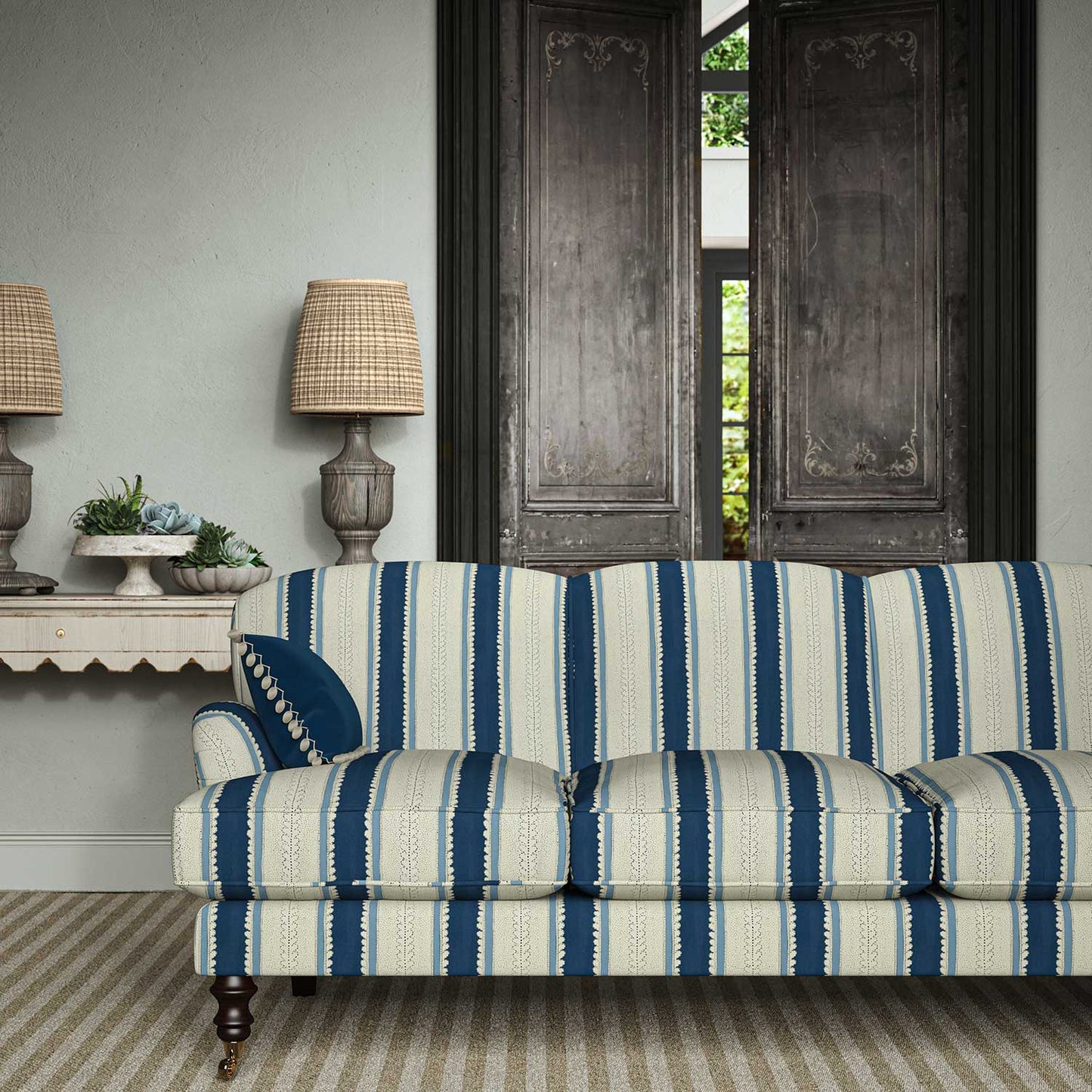 Linwood Dimity Ultramarine