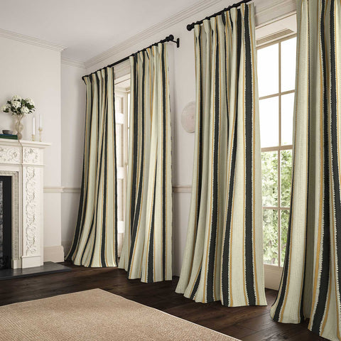 Linwood Dimity Charcoal