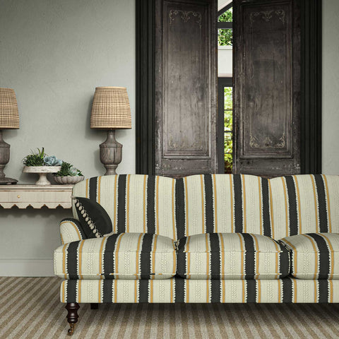 Linwood Dimity Charcoal