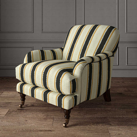 Linwood Dimity Charcoal