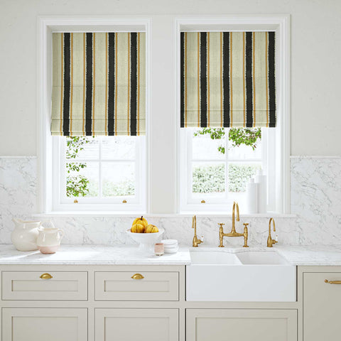 Linwood Dimity Charcoal