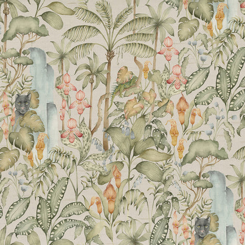 Voyage Maison Eden Ruins Fabric Green