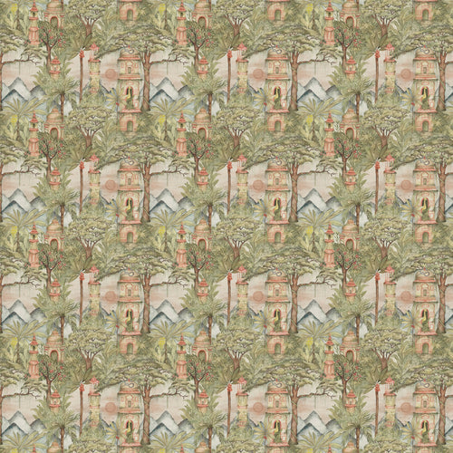 Voyage Maison Eden Ruins Fabric Green