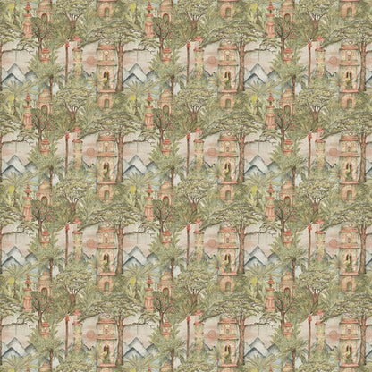 Voyage Maison Eden Ruins Fabric Green