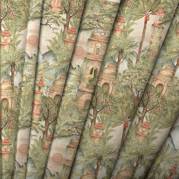 Voyage Maison Eden Ruins Fabric Green