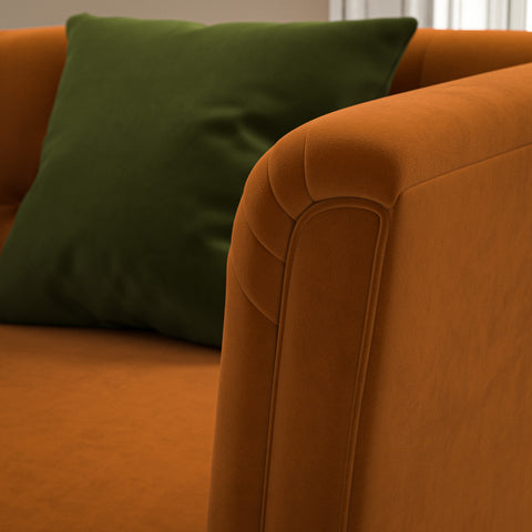 Warwick Eco-Velvet Burnt