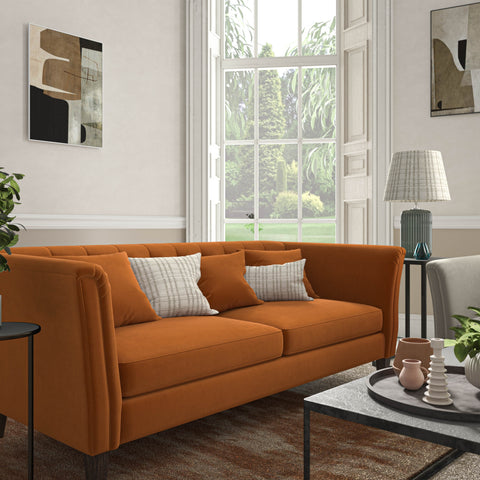 Warwick Eco-Velvet Burnt