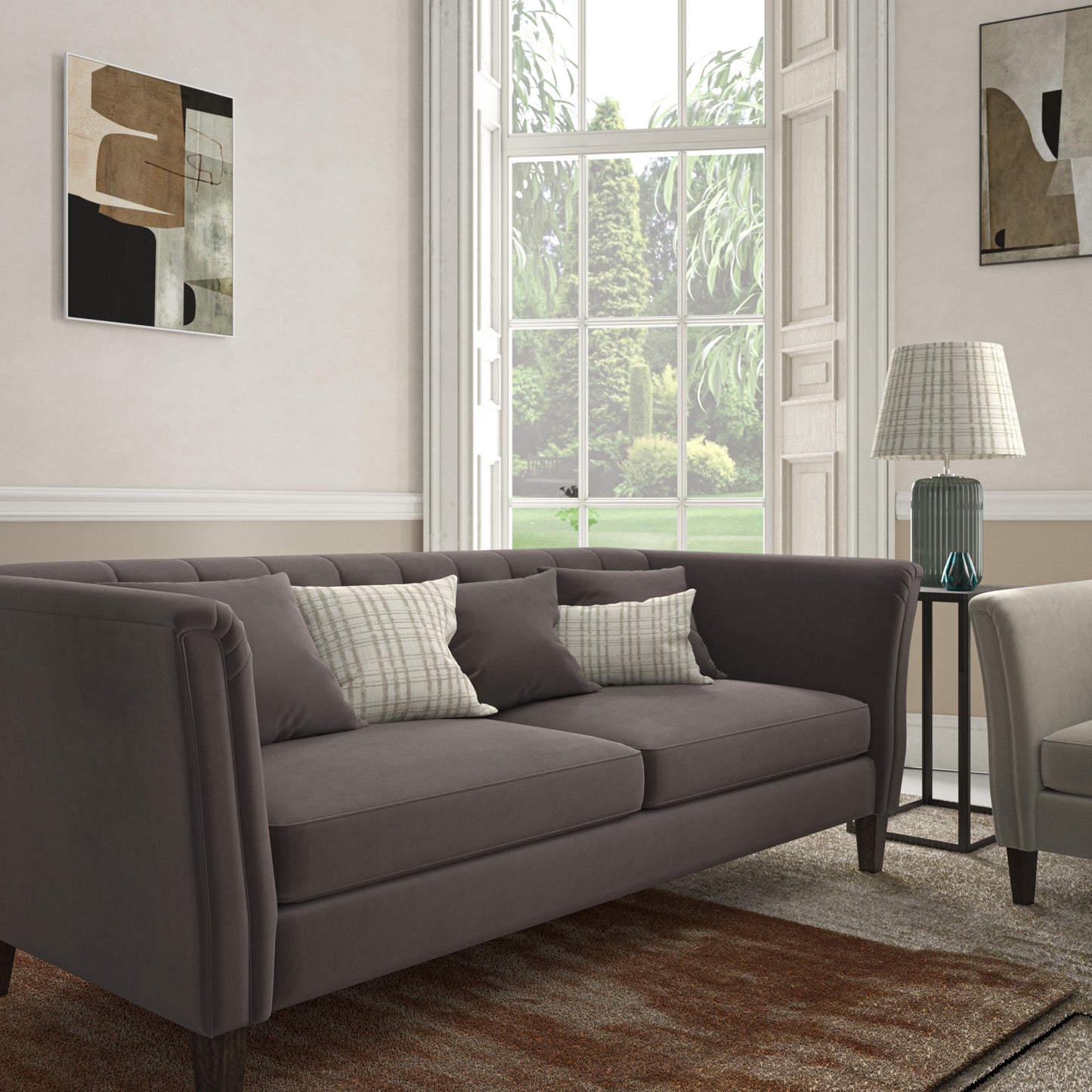 Warwick Eco-Velvet Dusk