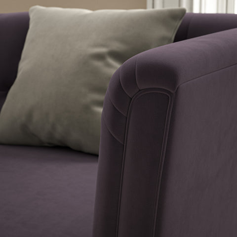 Warwick Eco-Velvet Eggplant