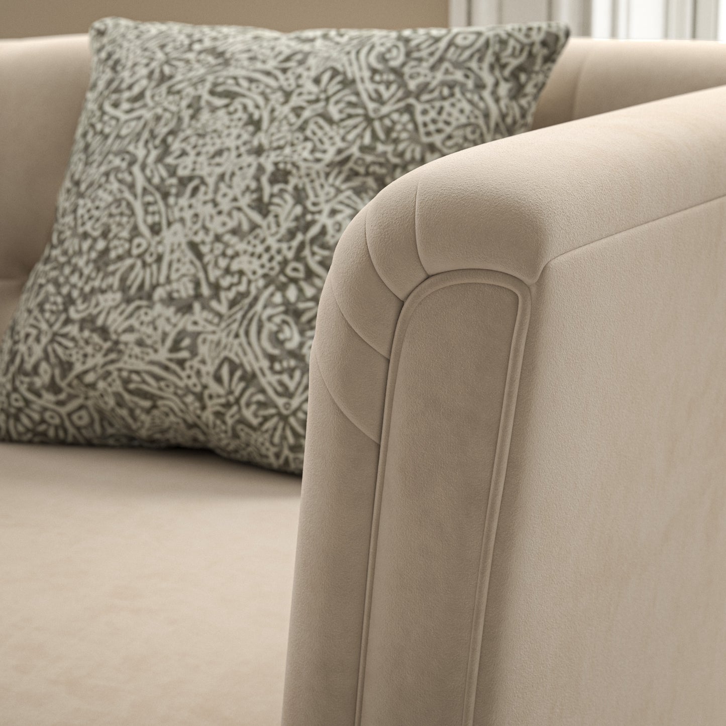 Warwick Eco-Velvet Oyster