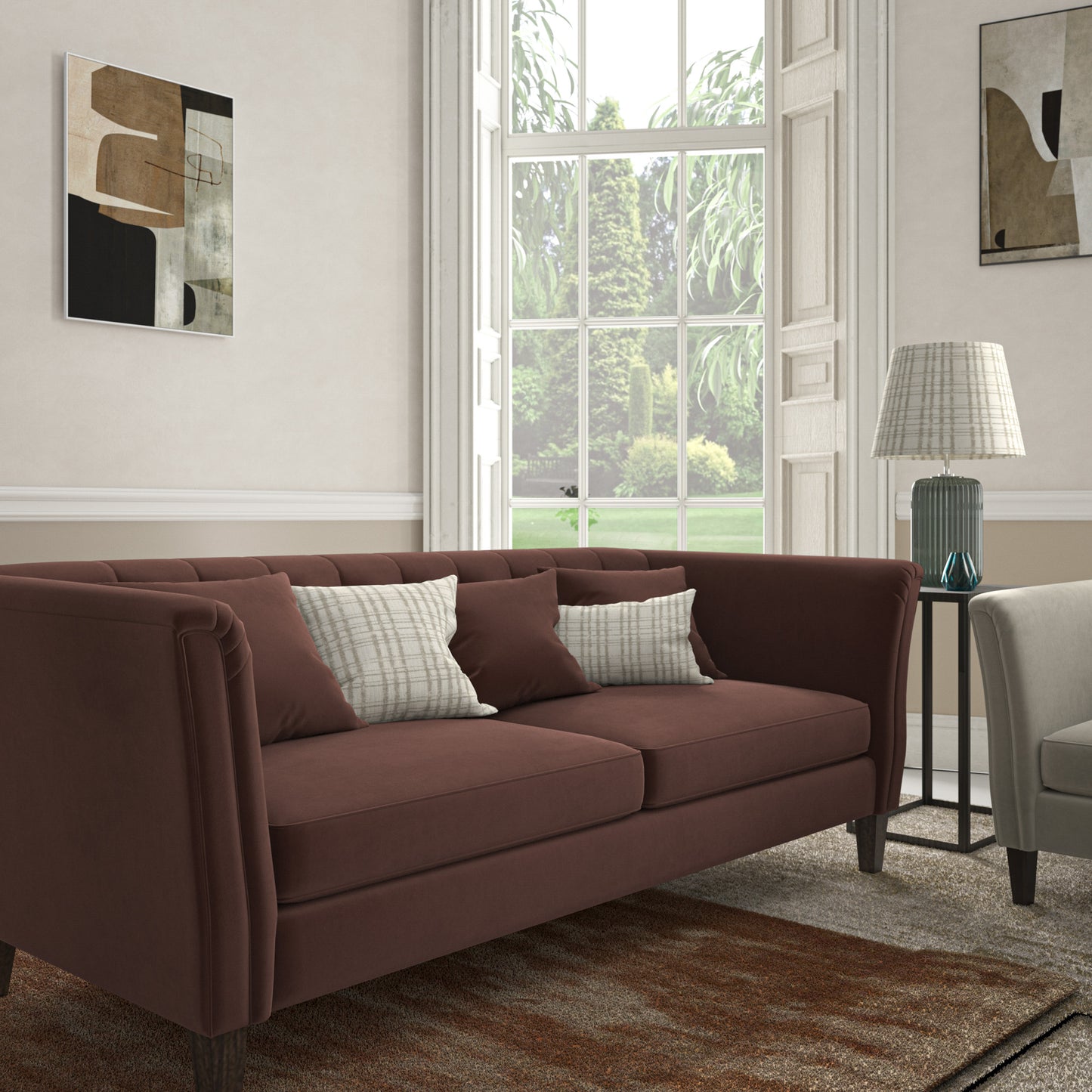 Warwick Eco-Velvet Rumraisin