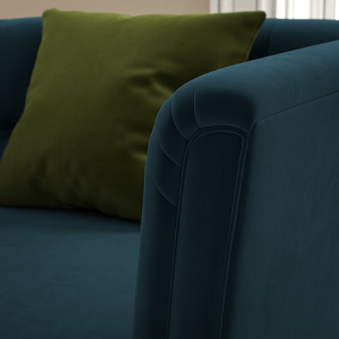 Warwick Eco-Velvet Teal