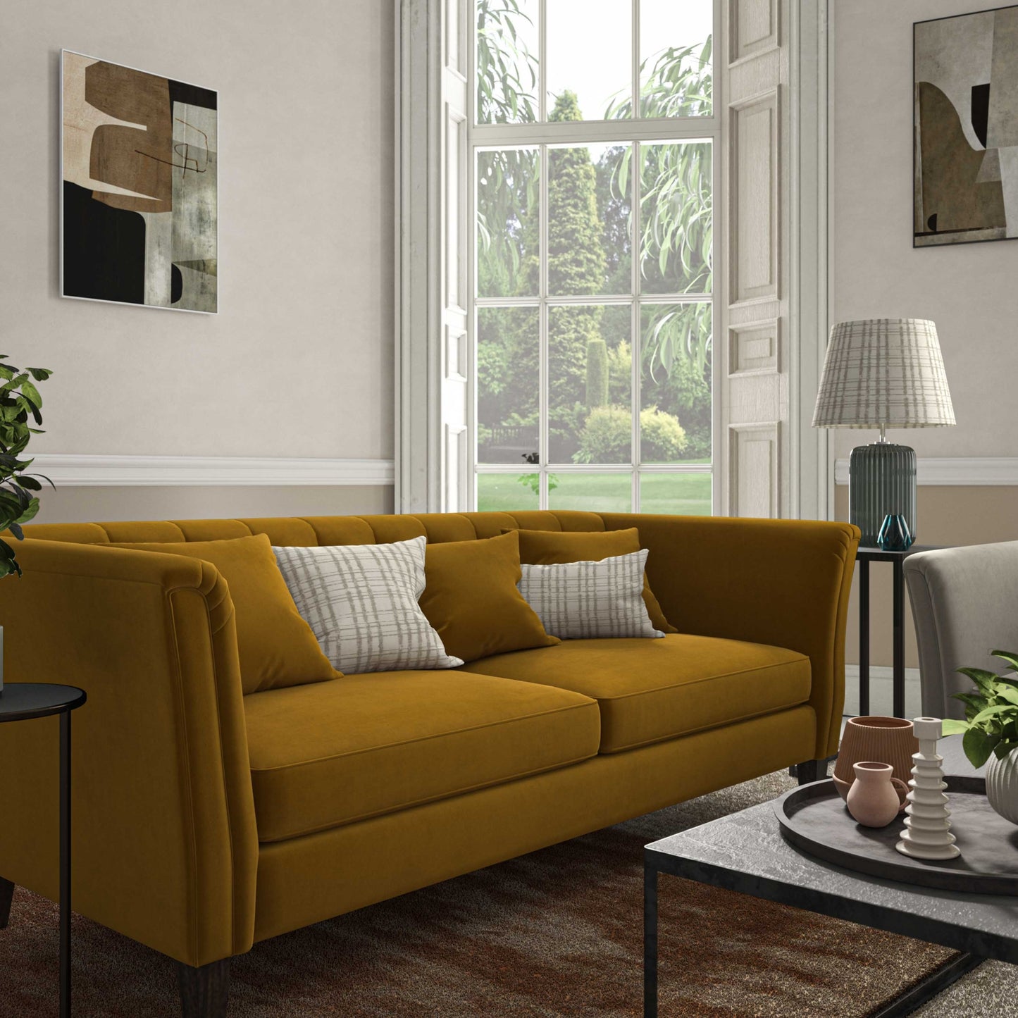 Warwick Eco-Velvet Turmeric