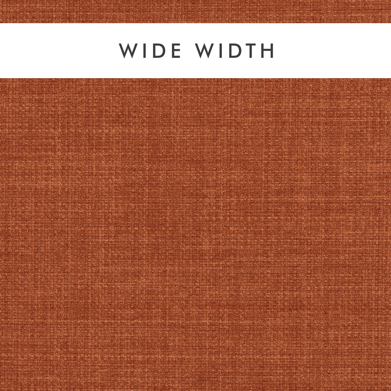 Clarke & Clarke Linoso wide width Cayenne