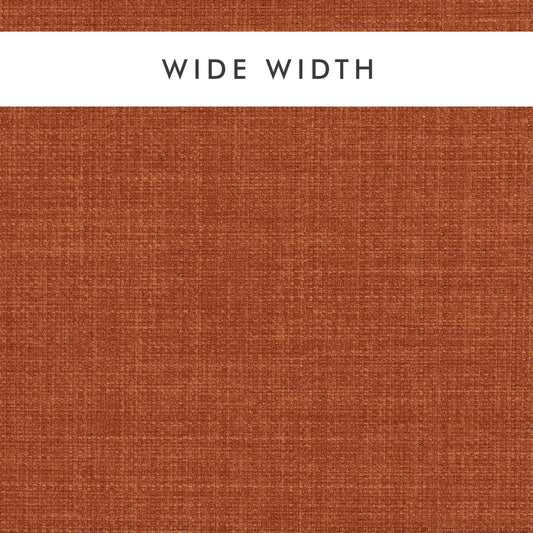Clarke & Clarke Linoso wide width Cayenne