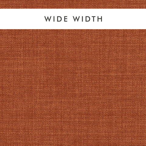 Clarke & Clarke Linoso wide width Cayenne