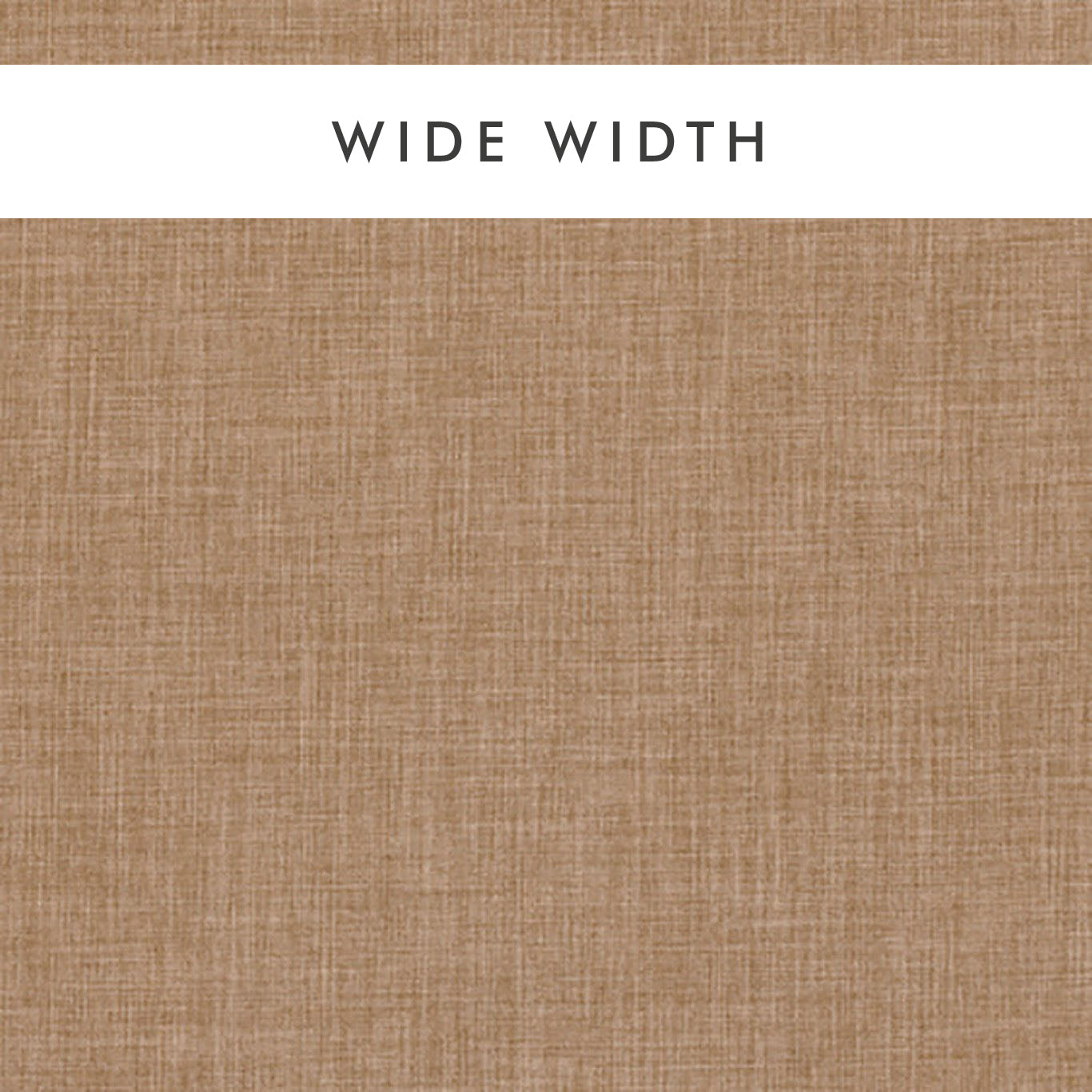 Clarke & Clarke Linoso wide width Sesame