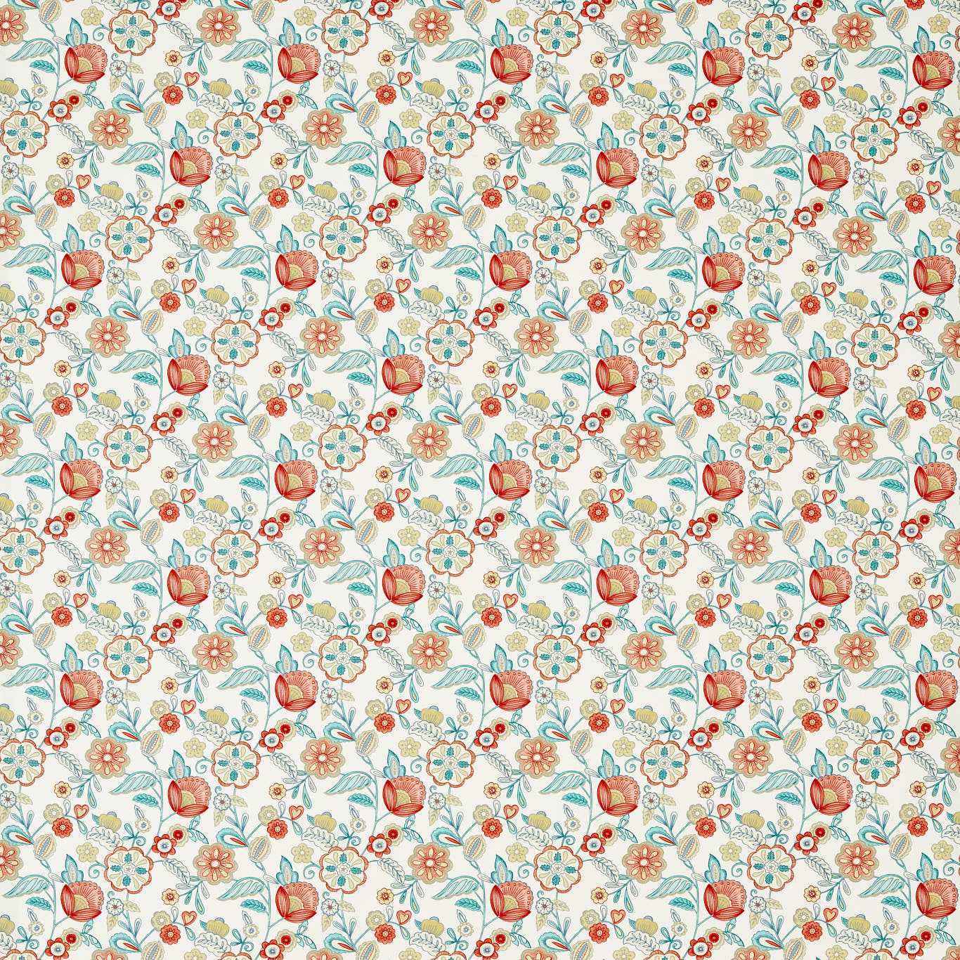 Clarke & Clarke Camellia Spice
