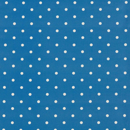 Clarke & Clarke Dotty Cobalt