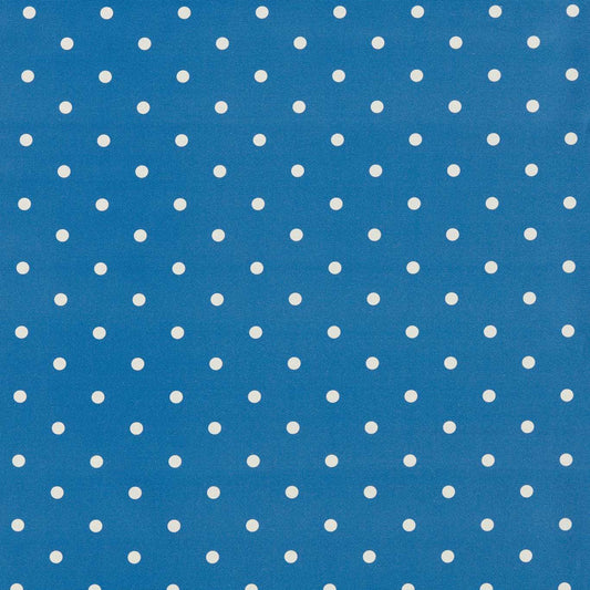 Clarke & Clarke Dotty Cobalt