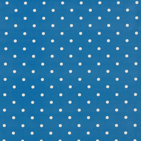 Clarke & Clarke Dotty Cobalt