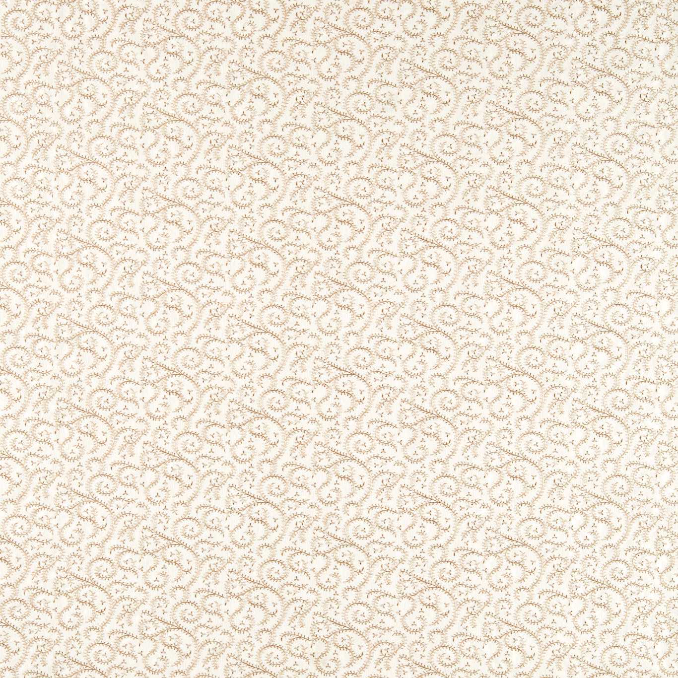 Clarke & Clarke Buta Embroidery Natural