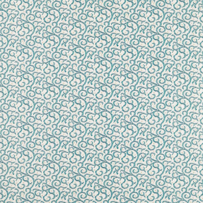 Clarke & Clarke Buta Embroidery Teal