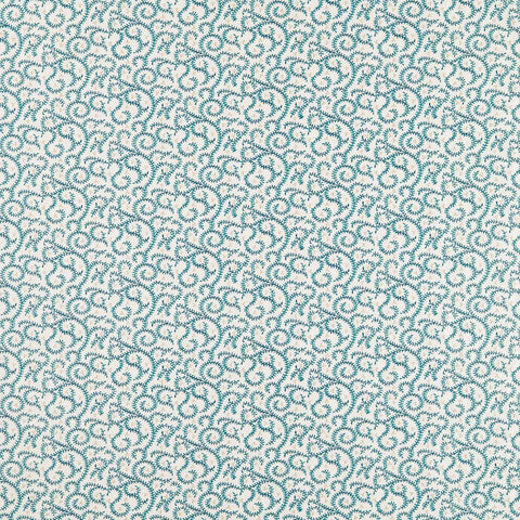 Clarke & Clarke Buta Embroidery Teal