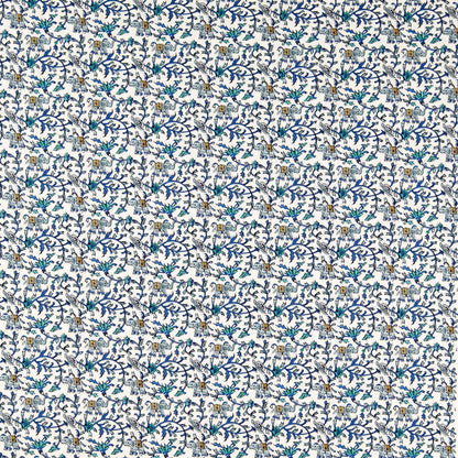 Clarke & Clarke Hathi Embroidery Cobalt