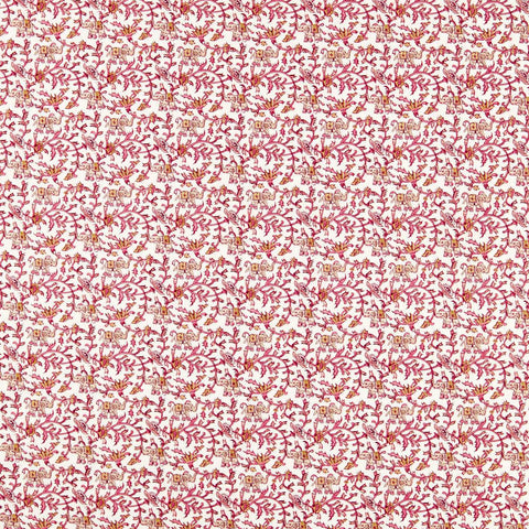 Clarke & Clarke Hathi Embroidery Raspberry