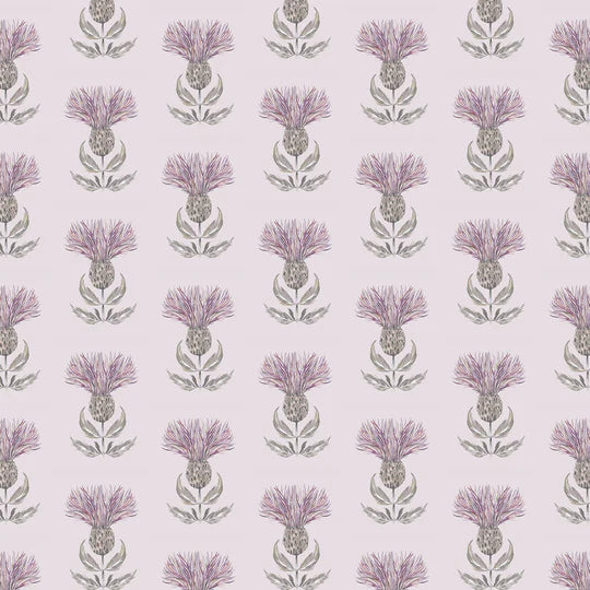Voyage Maison Firth Fabric Mauve Cream