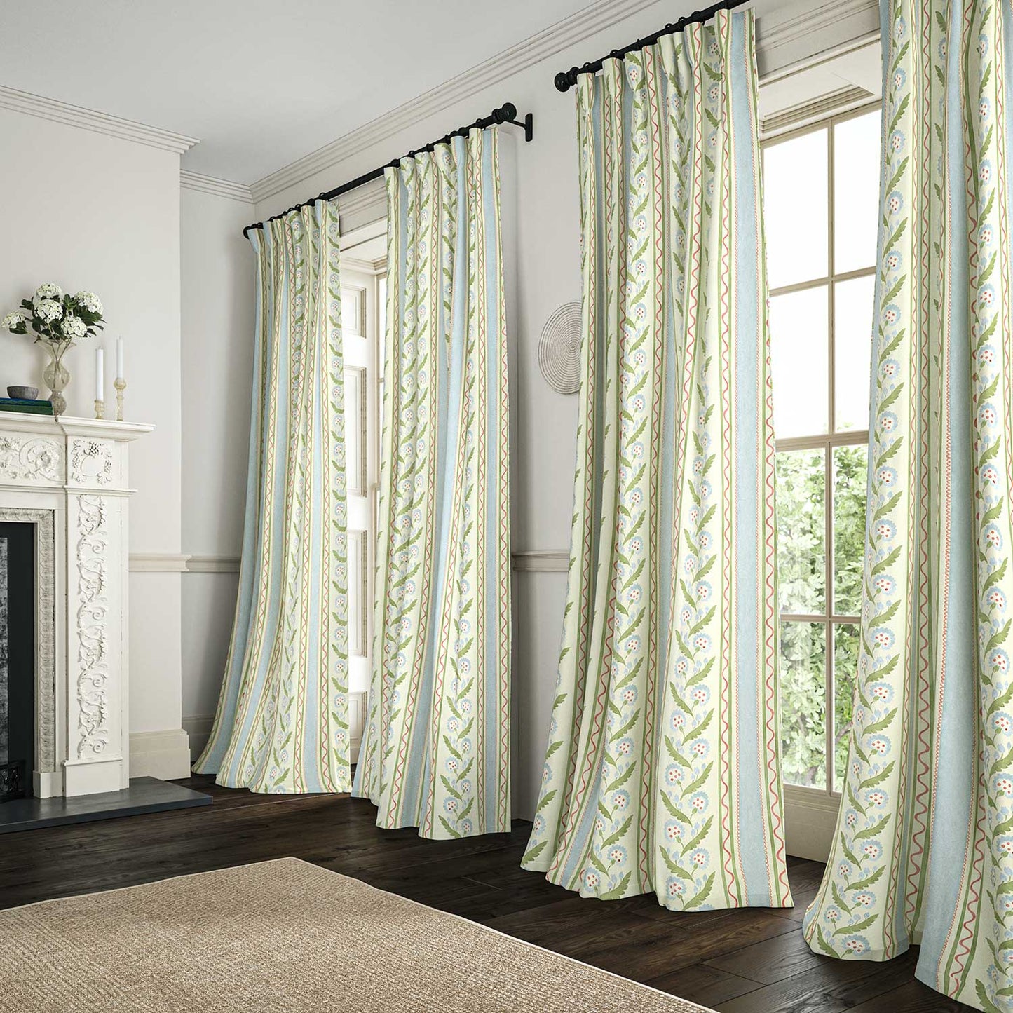 Linwood Polly Stripe Cameo Blue