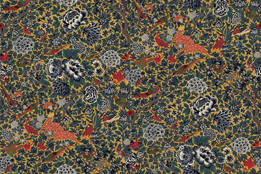 Art of the Loom Forest Scene Citrus