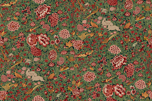 Art of the Loom Forest Scene Jade