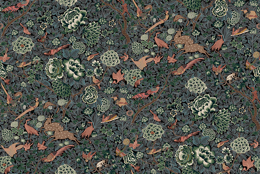 Art of the Loom Forest Scene Midnight