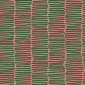 Art of the Loom Forest Scene Co-ord Rhubarb