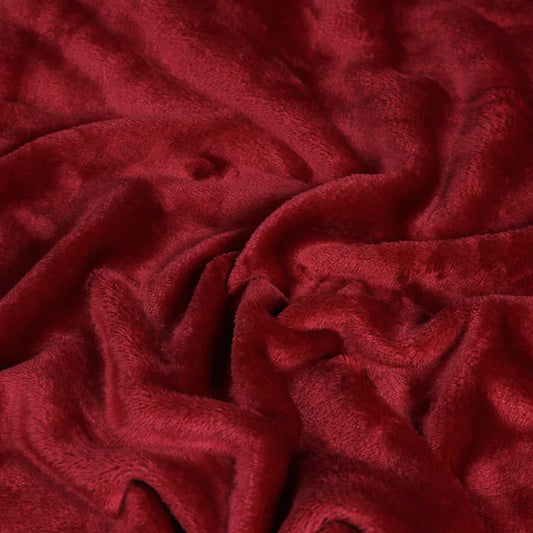Riva Home Harlow Fleece Throw Red
