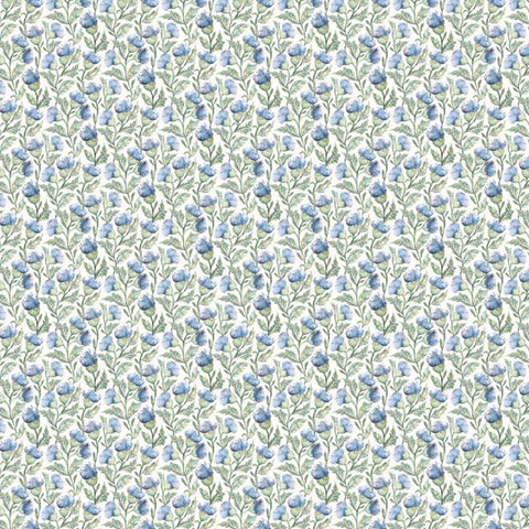 Voyage Maison Hawick Fabric Bluebell Cream