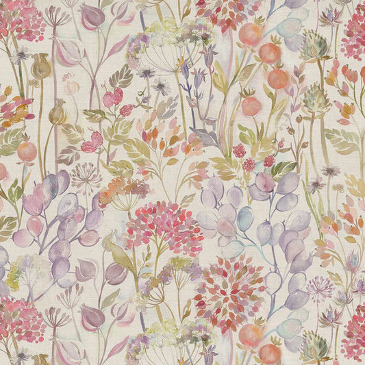 Voyage Maison Country Hedgerow Fabric Autumn Linen