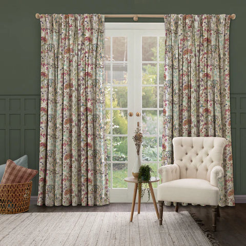 Voyage Maison Country Hedgerow Fabric Bloom Linen