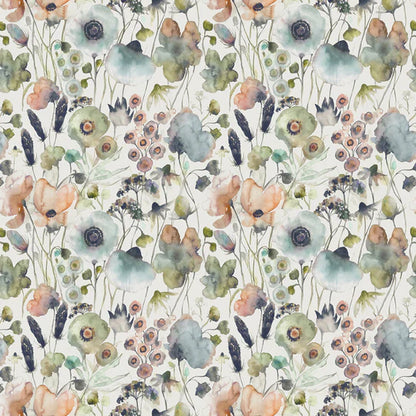 Voyage Maison Hibbertia Fabric Coral Cloud Cream